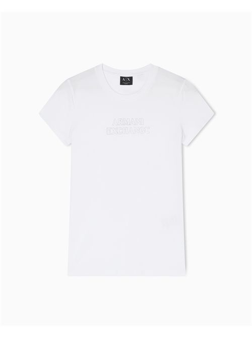 T-shirt slim fit in jersey di cotone stretch ARMANI EXCHANGE | XW002293AF17173/U0002